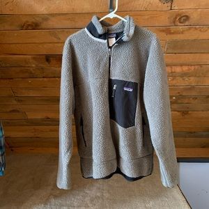 Patagonia Retro X Fleece Jacket Zip Sz XL